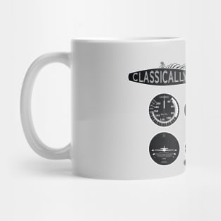 Classically trained pilot with prop and steam instruments Mug